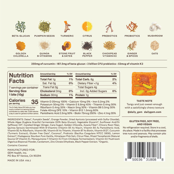 Citrus Ginger Daily Bite