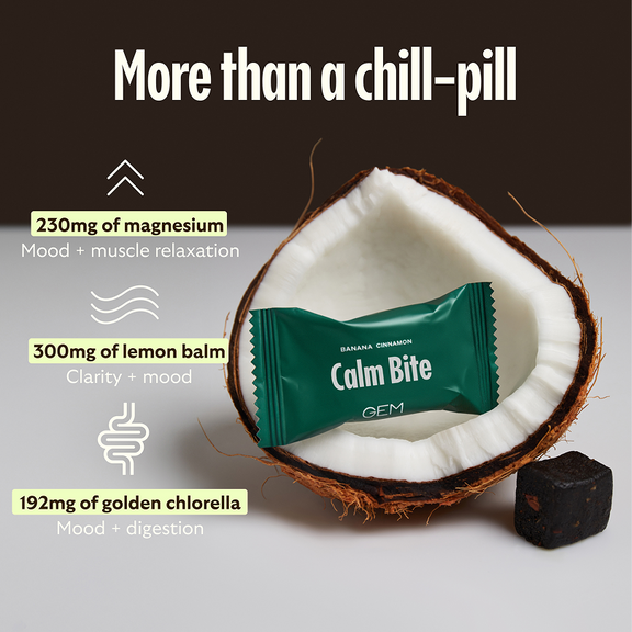 GEM Chill-Out Bite - Banana Cinnamon