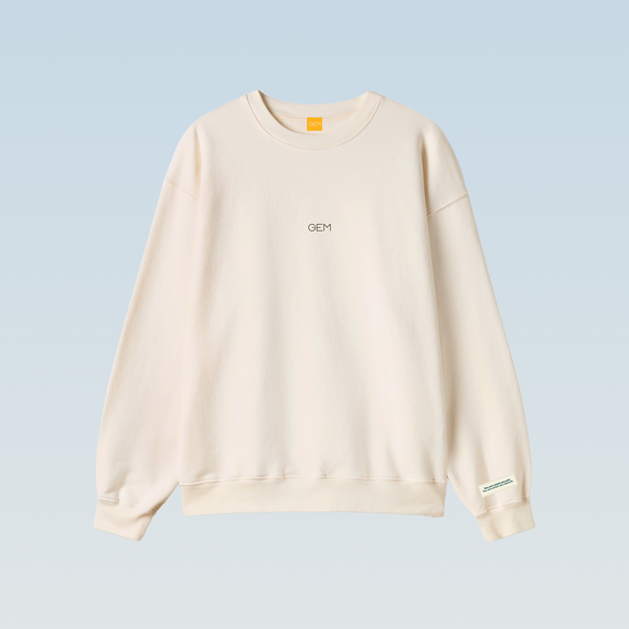 GEM Crewneck - Cream