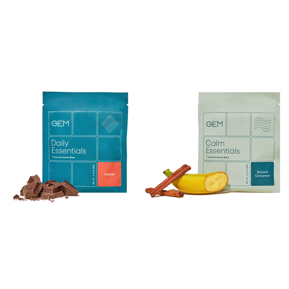 GEM Daily + Calm Essentials Bundle