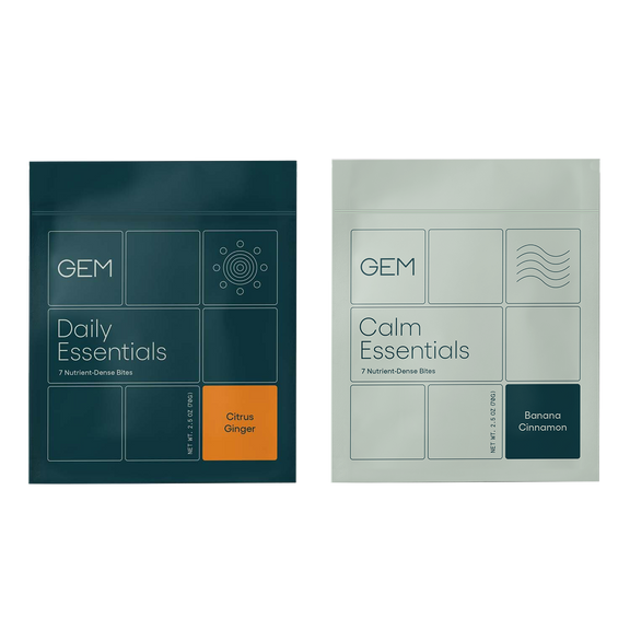 GEM Daily + Calm Essentials Bundle