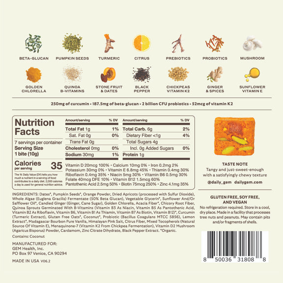 Citrus Ginger Daily Bite