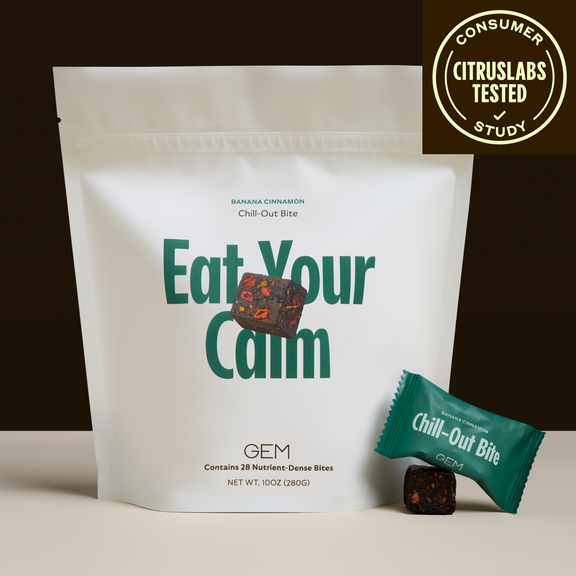 GEM Calm Bite - Banana Cinnamon