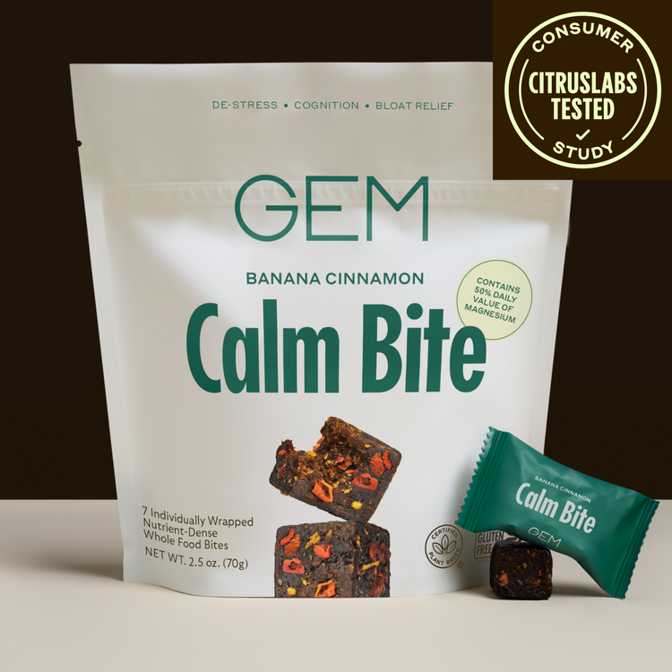GEM Calm Bite - Banana Cinnamon