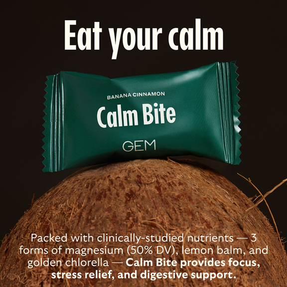 GEM Chill-Out Bite - Banana Cinnamon
