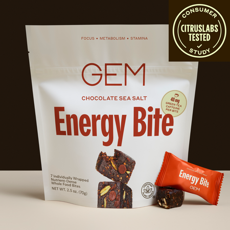 GEM Energy Bite - Chocolate Sea Salt