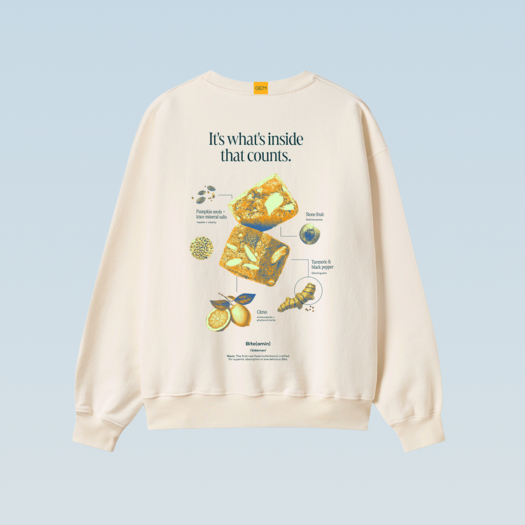 GEM Crewneck - Cream