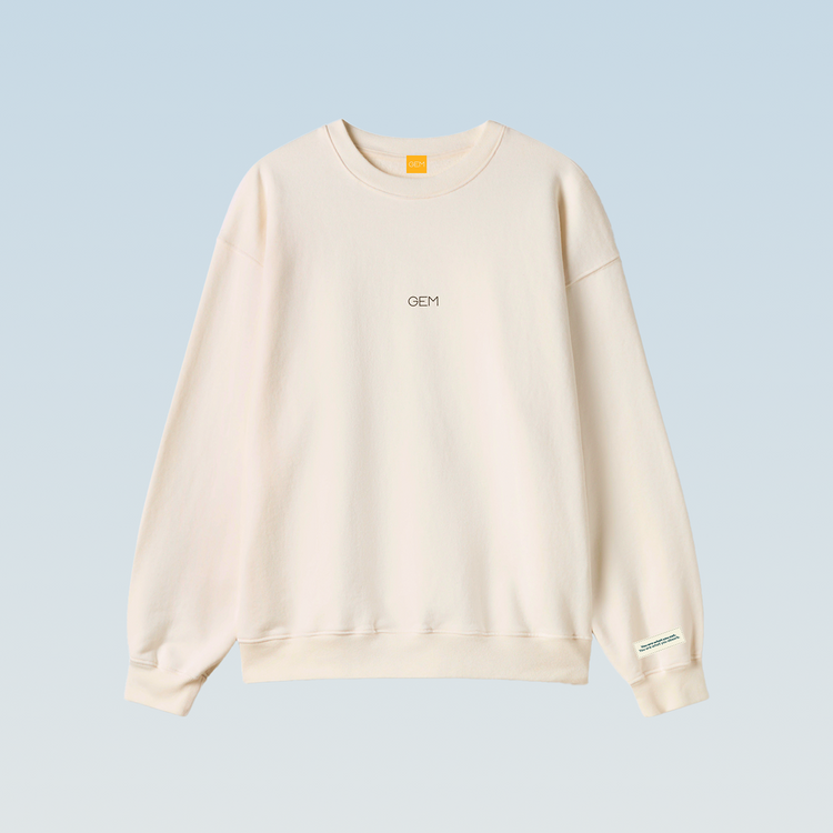 GEM Crewneck - Cream